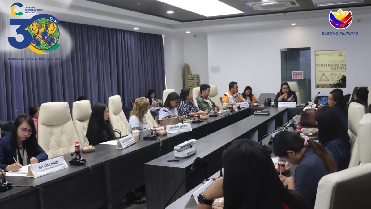 CEZA FACILITATES 3RD TRIPARTITE INDUSTRIAL PEACE COUNCIL MEETING WITH DOLE AND REGISTERED LOCATORS